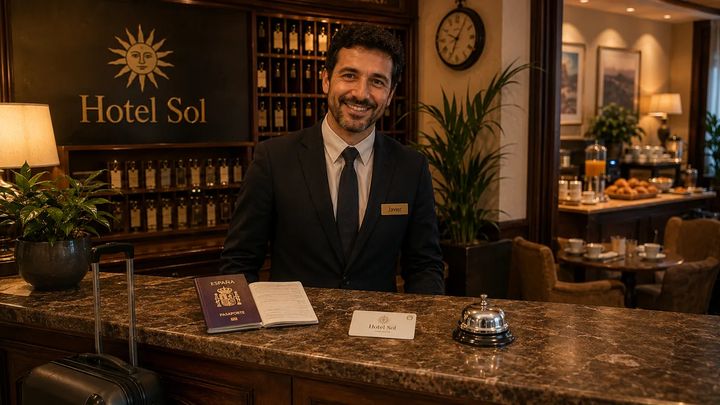 La hotel — Spaniolă