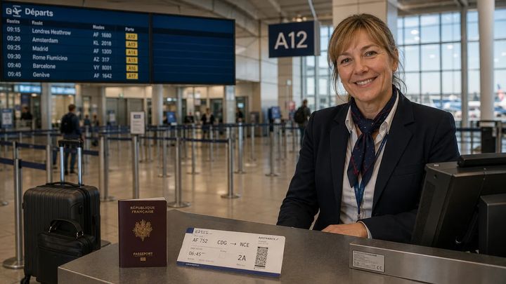 La aeroport