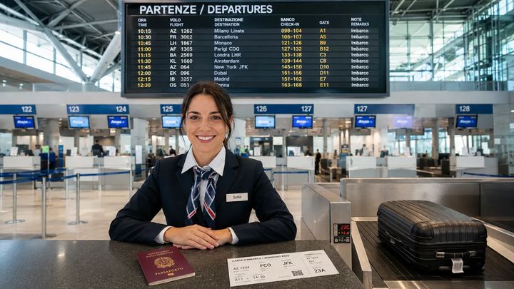 La aeroport